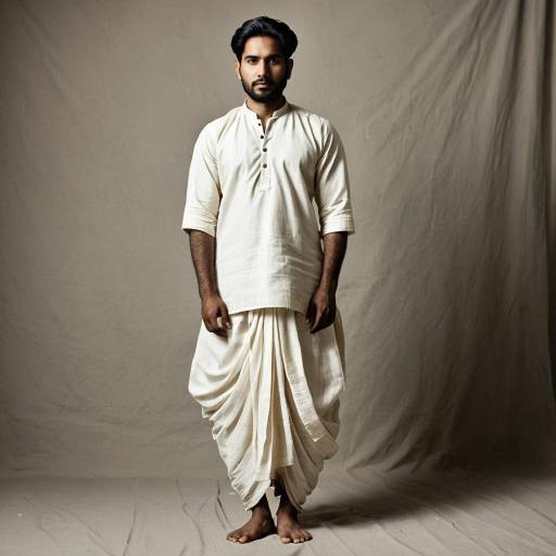 1930s Indian Rural Cosplay Portrait