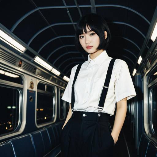 Vintage Boyish Look from Galactic Railroad