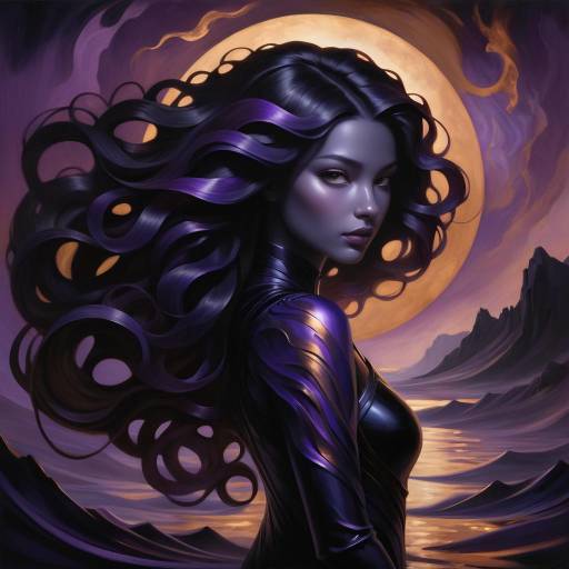 Mysterious Nocturnal Creature in Obsidian Mysterious Nocturnal Creature in Obsidian