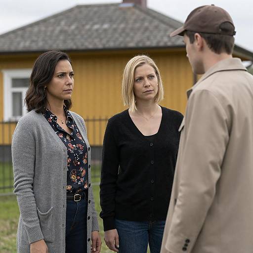 Outdoor Portrait of Three People