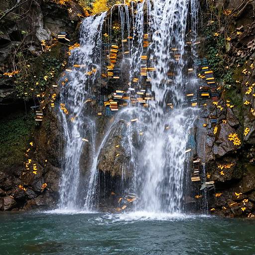 Golden Books Cascading Waterfall