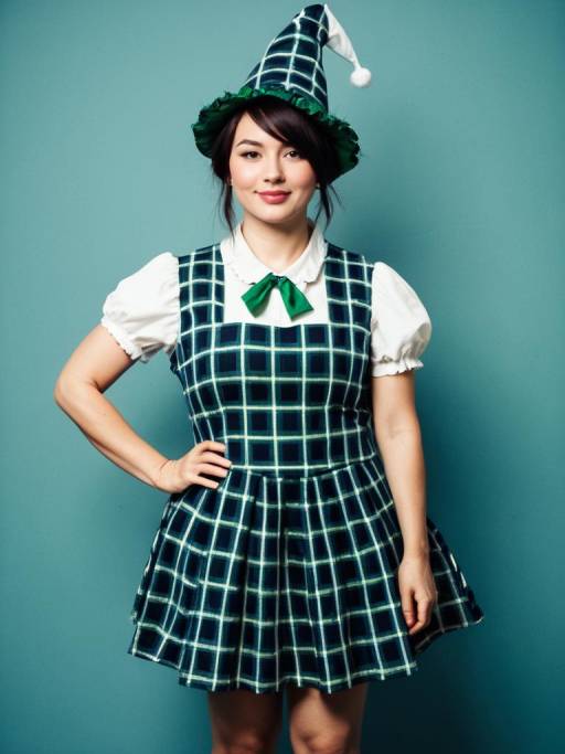 Plaid Munchkin Costume at Cosplay Festival