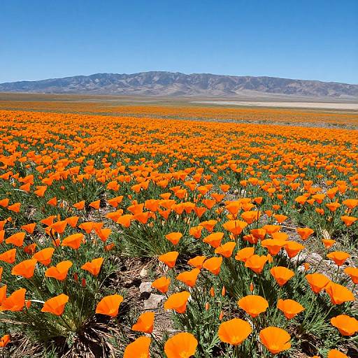 Antelope Valley California Poppy Fields