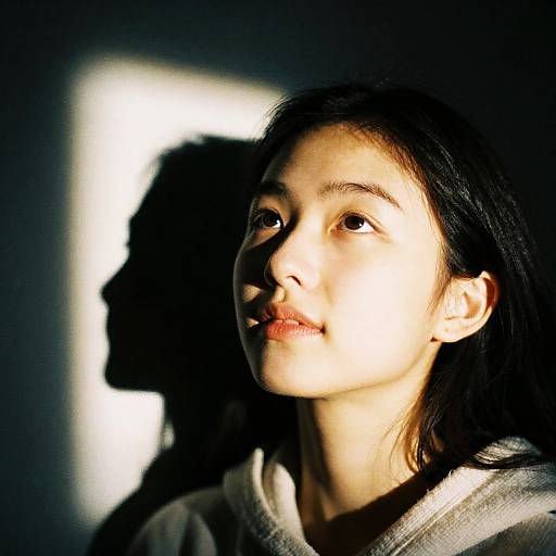 Cozy Silhouette Portrait on Portra 400