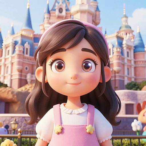 Disney-Inspired Vibrant Portrait Magic