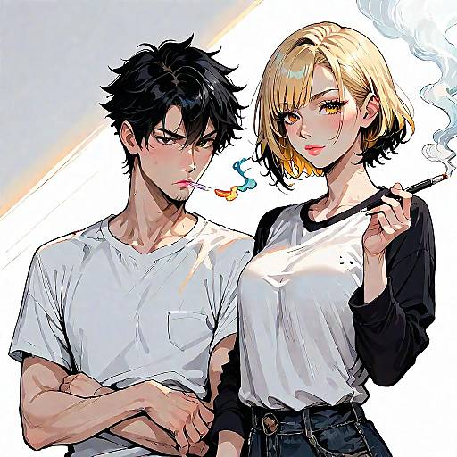 Kazutora Hanemiya Two-Tone Style