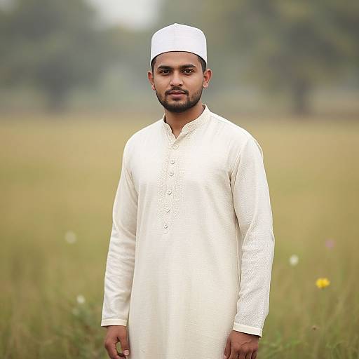 Grand Sherwani Wedding Portrait
