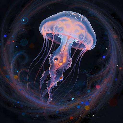 Majestic Jellyfish on Tornado