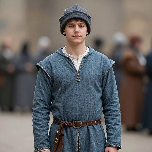 Realistic Medieval Male Costume Portrait