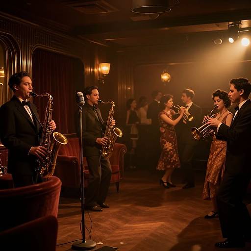 1931 Jazz Club Vintage Interior