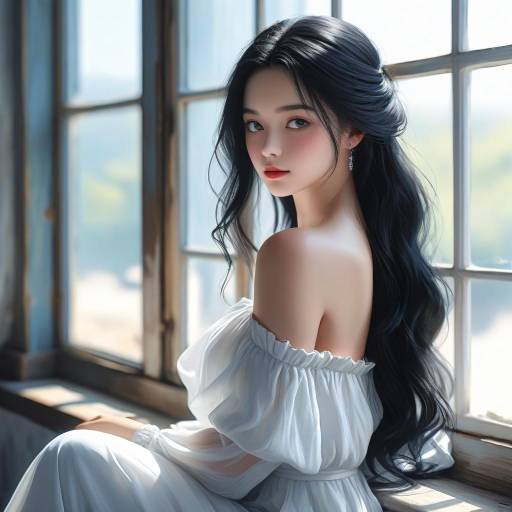 Photorealistic Portrait of a Girl