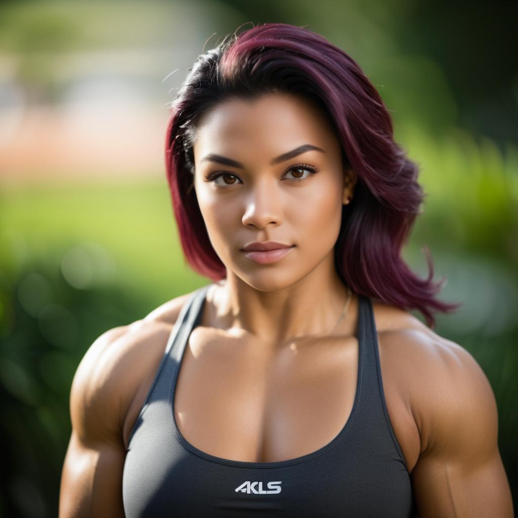 Strong Woman Portrait with Natural Light