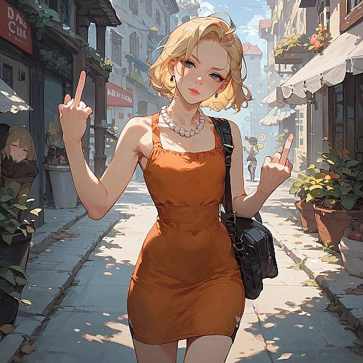 Lisa Simpson in Bold City Standoff