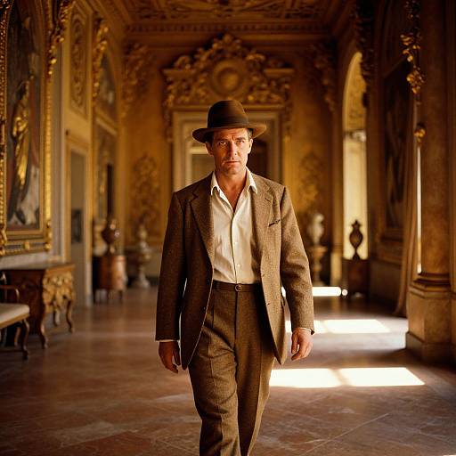 Gentleman Explorer at Hearst Castle