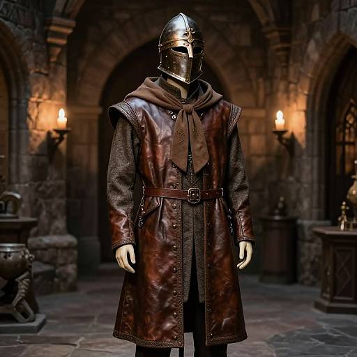 Medieval Mannequin in Noble Attire