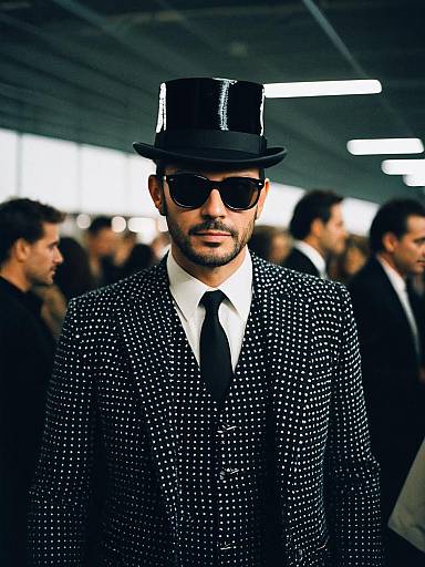 Photorealistic Man in Modern Fashion Look