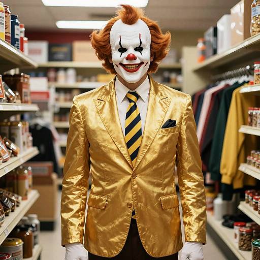 Candyman in Gold Jacket