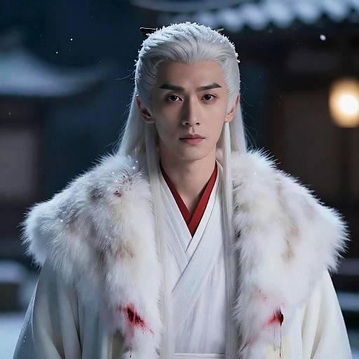 Photo-Realistic Wuxia Male Portrait