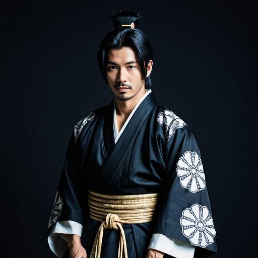 Dramatic Samurai Wolf Cosplay Costume