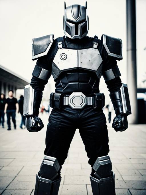 Realistic Man Cosplay in Brawl Costume
