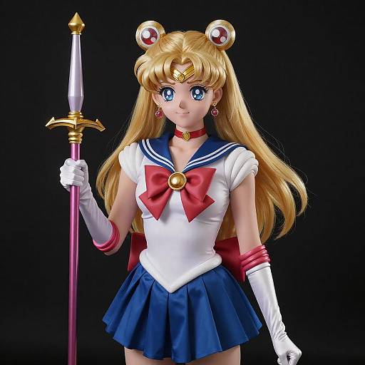 Sailor Saturn Magical Girl Portrait