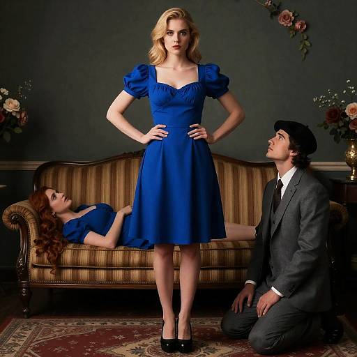 Dramatic Scene of Mixed Emotions