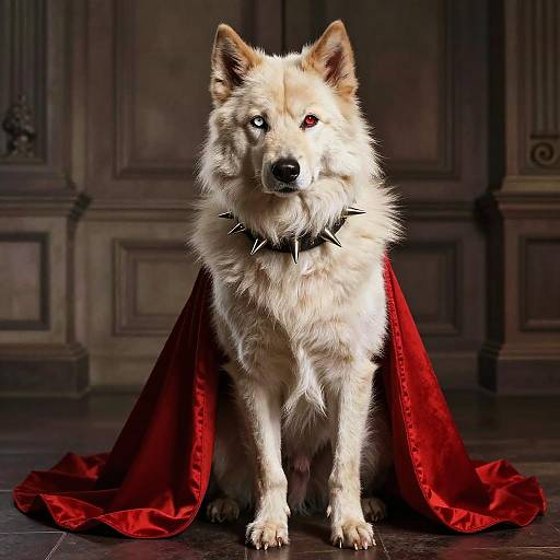 Striking Portrait of Loona the Hellhound