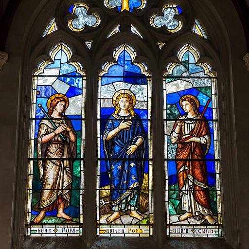 Gothic Stained Glass Photography