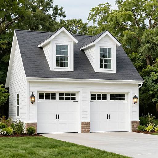 Craftsman Carriage House with Garage