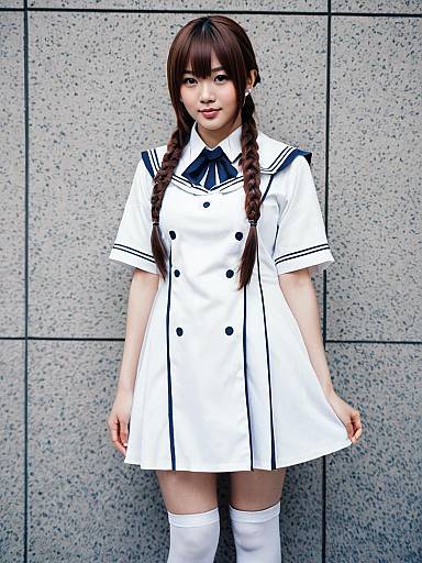 Cosplay photo of hanasato minori. Costume clothes