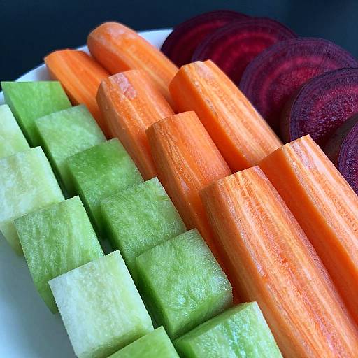 Vibrant Close-Up Fruit Arrangement