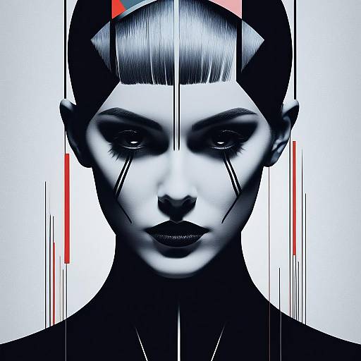 Dark Fantasy Bauhaus Movie Poster