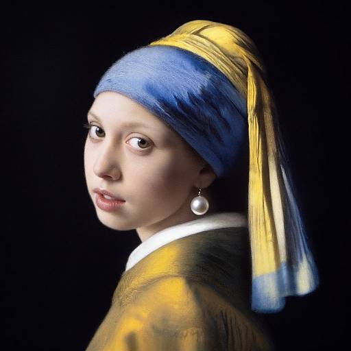 Modern Girl with Pearl Earring