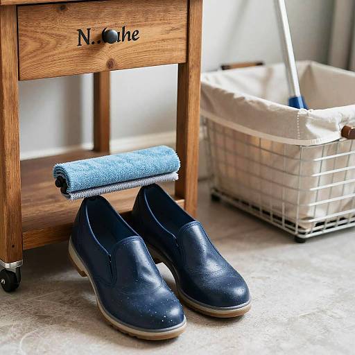 Reliable Housekeeping Shoes in Rustic Setting
