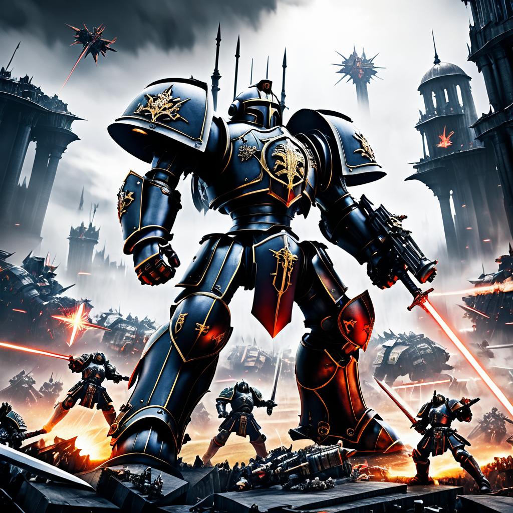 Epic Imperial Knight Battle in Warzone