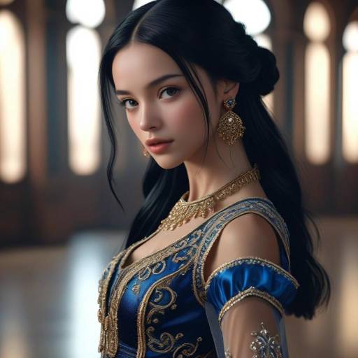 Elegant Spanish Dancer in Stunning Portrait