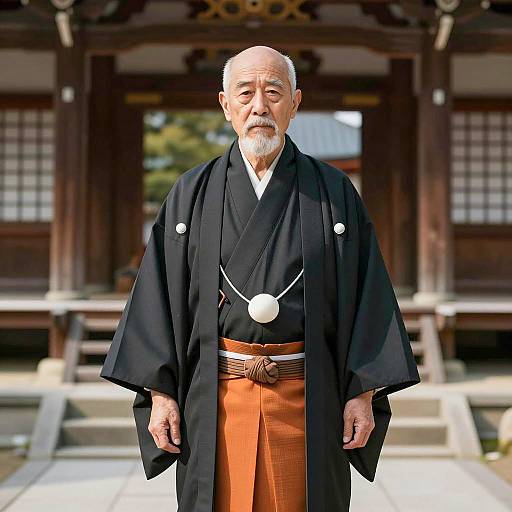 Photorealistic Portrait of Elderly Man