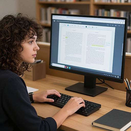 Cozy Digital Study Nook Scene