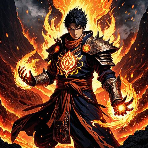 Phoenix Summoner in Fiery Crater