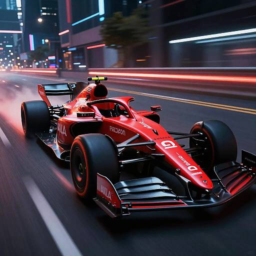 Futuristic Radeon Racing Graphics Card