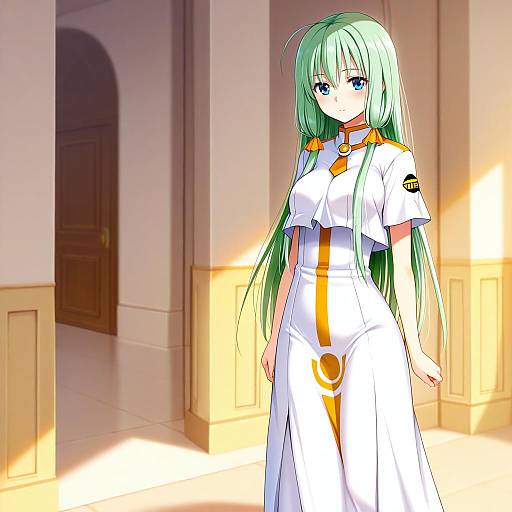 Illustration of Alice carroll, aria (manga) in the style of Ouhara lolong