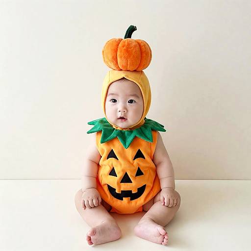 Infant Baby Pumpkin Costume