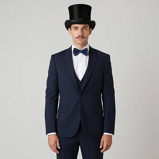 Gentleman in Formal Fancy Dress