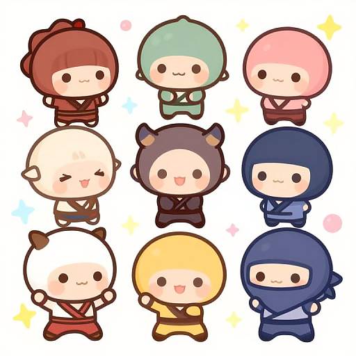 Chibi Character Creator Avatars