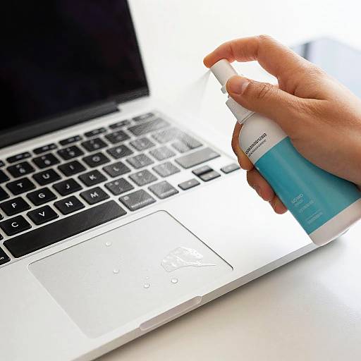 Sticker Remover Spray in Action