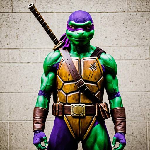 1987 Donatello TMNT Cosplay Costume