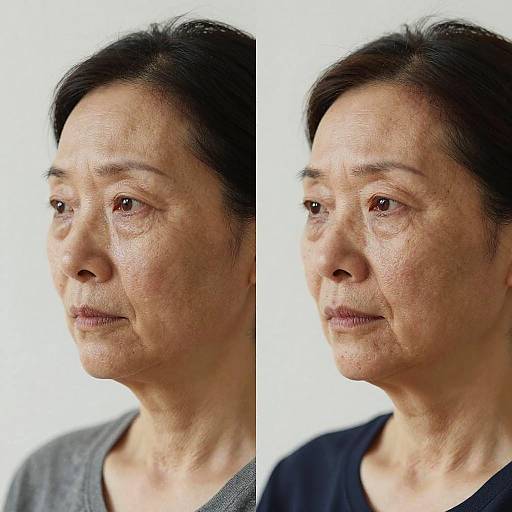 Progressive Aging Portraits Visualization