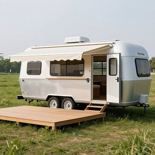 Free Spirit Trailer with Wooden Sun Deck