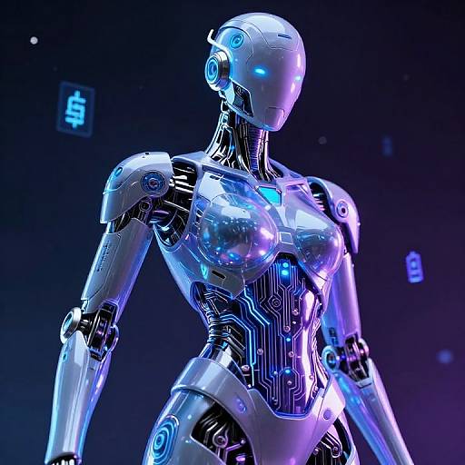 Sleek Sci-Fi Android Mal-0