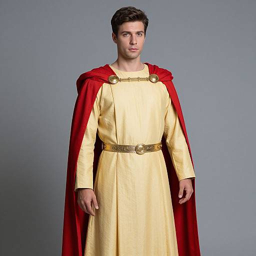 Roman Sionis Yellow Robe Costume